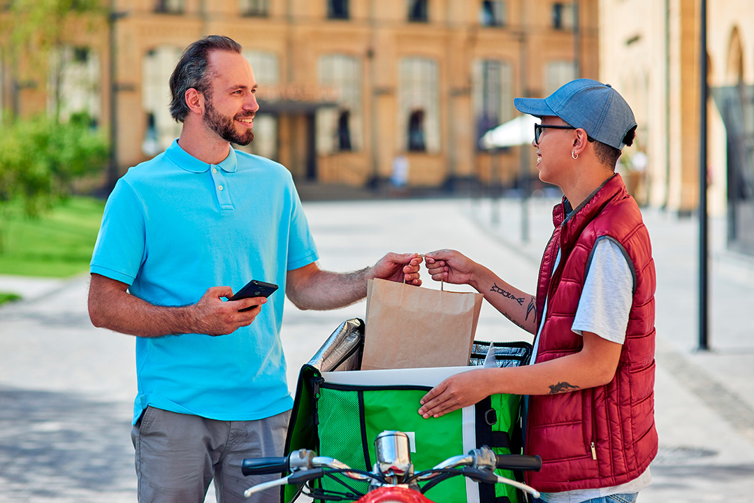 For eaters and customers